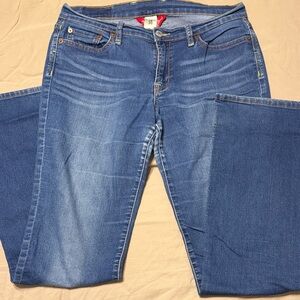 Lucky Brand Women's Boot Cut Blue Jeans LONG 10/30